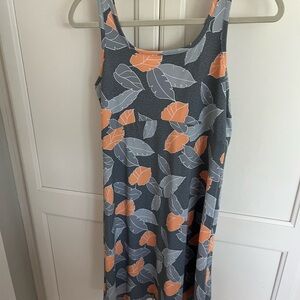 Columbia gray and orange casual dress